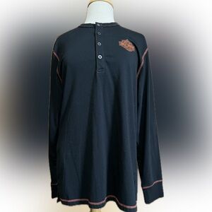 Harley-Davidson Long Sleeve Henley